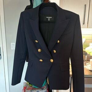 Balmain Paris - Double Breasted Navy / Marine blazer